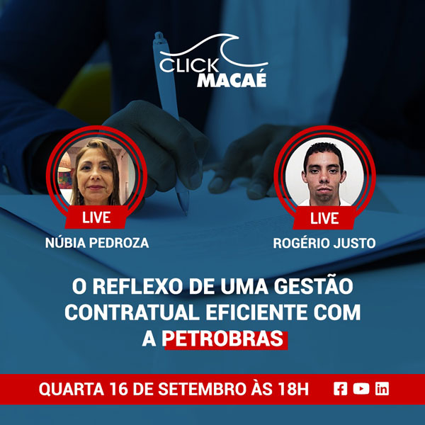 Live gratuita hoje - O Reflexo de uma Gestão Contratual Eficiente com a Petrobras