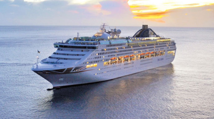 P&O Cruises, do grupo Carnival, cancela todos os cruzeiros programados até 2021