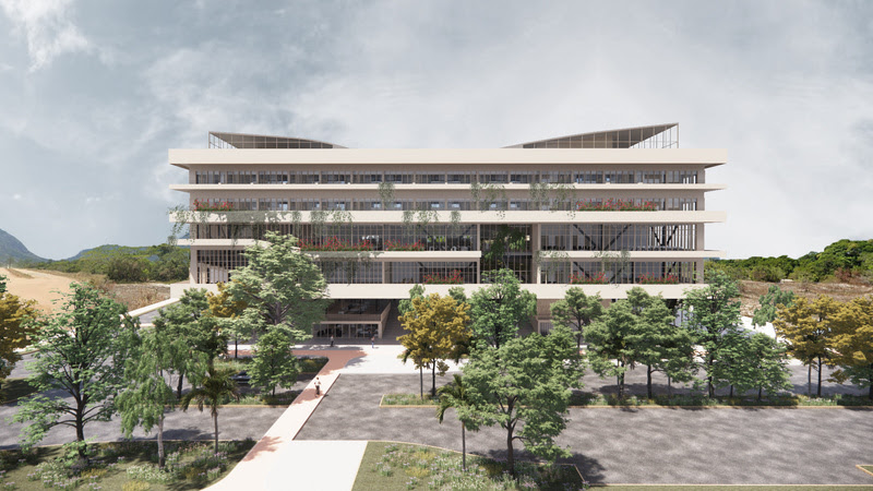 Universidade de Hotelaria de MARAEY, em Maricá, terá arquitetura bioclimática, espaços de uso público e campus vertical